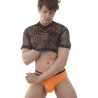 Barcode Berlin Crop Top Despino Noir